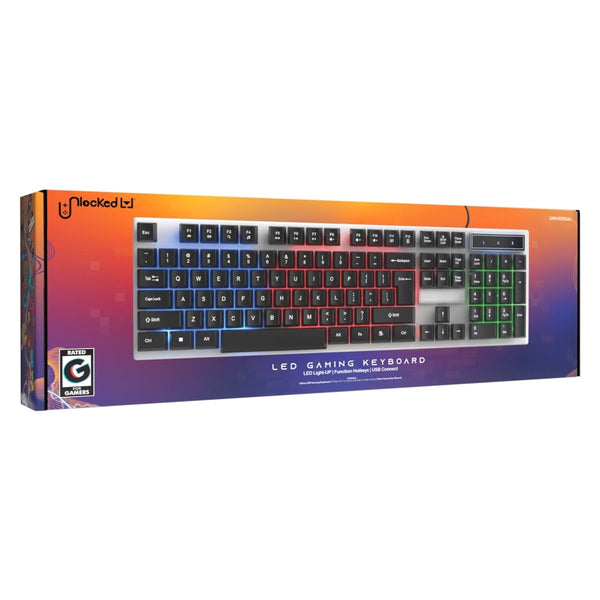 Zegsy unlocked lvl™ LED gaming keyboard - UTLTY