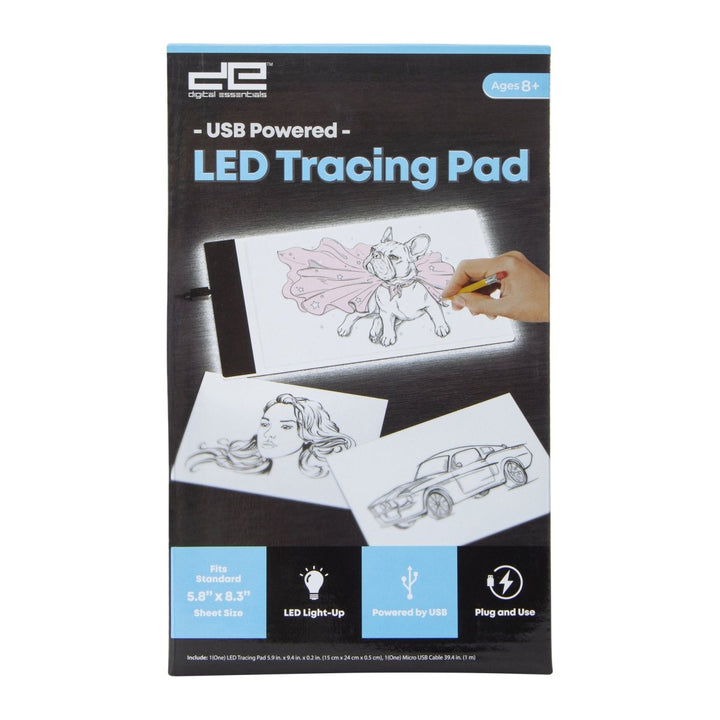 Zegsy USB powered LED tracing pad 5.9in x 9.4in - UTLTY