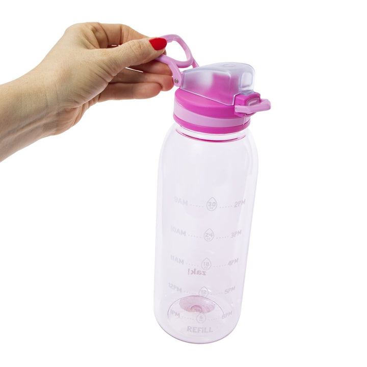Zegsy zak!® motivational water tracker bottle 40oz - UTLTY